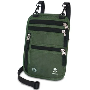 Neck Wallet – Travel Pouch and RFID Blocking Passport Holder for Women and Me... - Picture 1 of 6