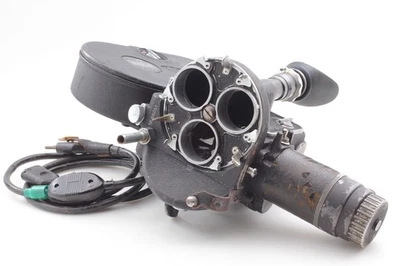 con cable de alimentación [Exc+5] Arriflex 35 IIB 2B montaje torreta cámara de película JAPÓN Foto 1 de 4