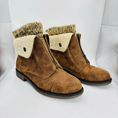 Cliffs By White Mountain Mujer Duena Botín Marrón Talla 9 M Botas Zapatos Foto 1 de 4