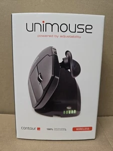 Contour Unimouse - Wireless Mouse - Left Handed - In Box Ergonomic - Photo 1/5