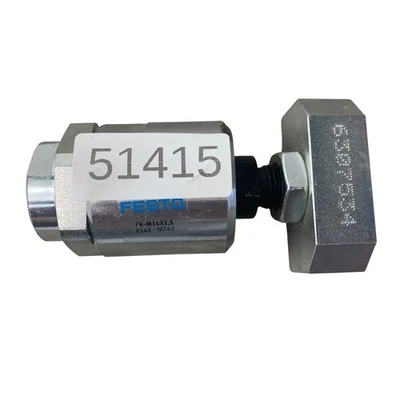 Festo FK-M16X1.5 Throttle/Non-Return Valve 6142 - Image 1 of 4