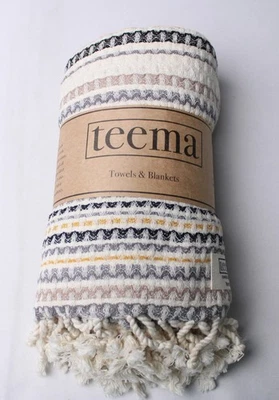 Toalla de playa Teema unisex 100 % algodón tejido turco BL1 multicolor talla única Foto 1 de 4