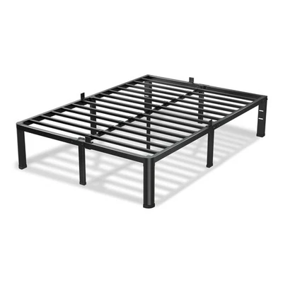 12 Inch California King Bed Frame, 3500Lbs Heavy Duty Metal Platform with Rou... - Image 1 of 4