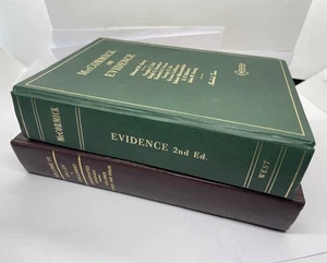 Lot 2 Vtg LAW Books McCormick on Evidence & Calley V. Callaway Vol. 3 & 4 Hardb - Picture 1 of 13