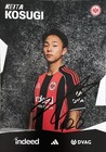Keita Kosugi Handsignierte Autogrammkarte Eintracht Frankfurt Frauen 25/26