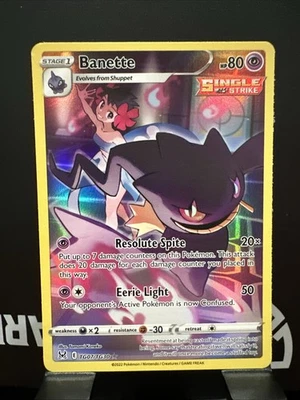 Banette TG07/TG30 Swsh11: Lost Origin Trainer Gallery Holo - Image 1 of 2