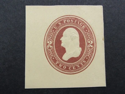 nystamps US Cut Square Stamp # U289 Mint H         N21x4252 - Image 1 of 2