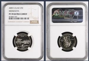 2005-S Proof State Quarter, Minnesota,  PF70 Ultra Cameo NGC *FRESH SLABS* - Picture 1 of 1