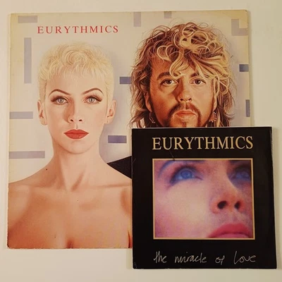Eurythmics "Revenge/The Miracle Of Love", Lot De 2 Vinyl LP 33t + SP 45t, 1986 - Photo 1/4