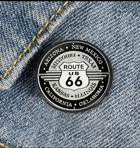 Route 66, Az, Ca Metall Emaille Pin - neue Anstecknadel - Bild 1 von 4