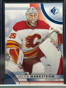 2023-24 Upper Deck SP Hockey Jacob Markstrom Blue #49 Flames - Bild 1 von 2