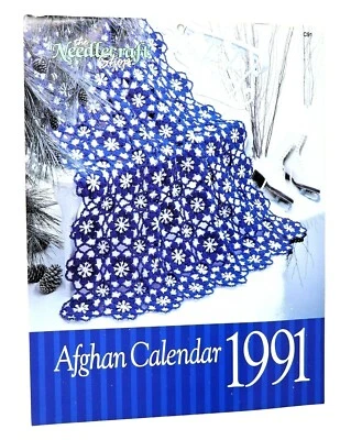 The Needlecraft Shop Afghan Calendar 1991- 12 Afghan Patterns to Crochet - Image 1 of 4