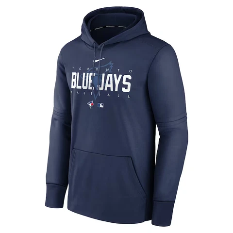 Toronto Blue Jays Nike Authentic Collection Pregame Performance Hoodie Men's MLB Cover