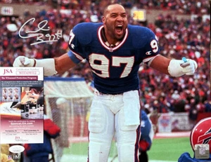 Cornelius O'Landa Bennett Buffalo Bills Signed Autographed 11×14 Photo JSA COA - Picture 1 of 7