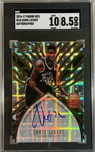 2016-17 Caris LeVert Panini Revolution #10 Auto RC SGC Mint 10/8.5 NMMT #0125366