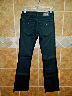 Nuevos pantalones de mezclilla negros Miss Me corte bota precio de venta sugerido por el fabricante 89 USD talla 28 OFERTA $45 Foto 1 de 4