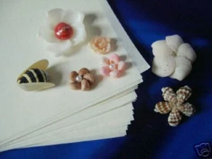 ~ Non-Stick Paper Sheets for Creating Shellcraft Flowers ~ Sailor's Valentines ~ - Picture 1 of 1