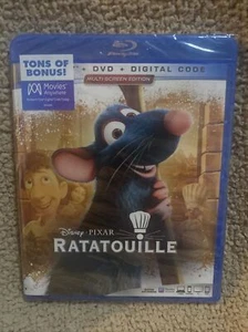 Disney Ratatouille Blu-ray + DVD + Digital New Sealed - Imagen 1 de 2