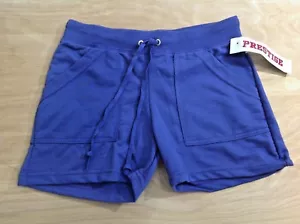 Mini pantalones cortos pequeños morados talla S con cintura con cordón 24" - 28" - Imagen 1 de 5