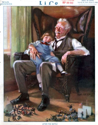 LIFE War Number HELEN DRYDEN VOGUE AD Watson Barratt DADDY ARE YOU GOING TO KILL - Image 1 of 4