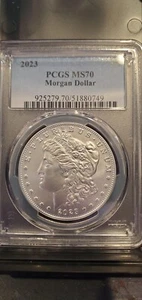 Perfection! 2023 PCGS MS70 Morgan Dollar - Picture 1 of 2