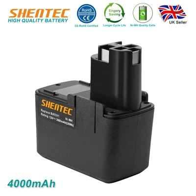 SHENTEC For Bosch BAT011 H1214N 2607335054 2607335055 2607335071 4.0AH 12V Ni-MH Battery