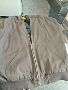 L👀K Browning Dark Brown Men's Outdoor/Work Jacket Size 2XL - Picture 1 of 6