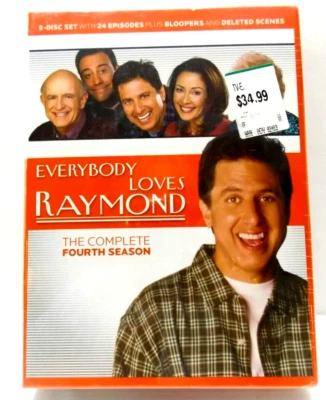 Everybody Loves Raymond  The Complete Fourth 4th Season DVD 2005 5-Disc Set NOS Foto 1 de 3
