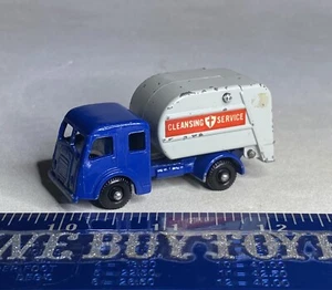 Vintage Matchbox Lesney - Tippax Refuse Garbage Disposal Truck #15 - Blue - 1963 - Picture 1 of 8