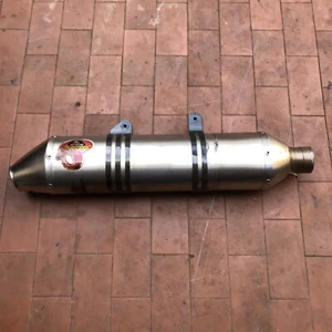 Schalldämpfer Auspuff Akrapovic 50mm Ktm Husqvarna Husaberg Yamaha Suzuk - Bild 1 von 12
