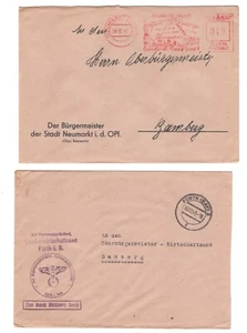 GERMANY THIRD REICH OFFICIAL WW II COVERS - Picture 1 of 2