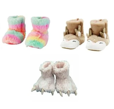 Botines altos Carter's Rainbow/Ciervo/Dragón Rosa Piel sintética NUEVO Talla: 3-10 Foto 1 de 4