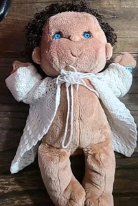 Hugga Bunch 1985 Kenner adorable muñeca de peluche vintage burbujas pelo negro ojos azules - Imagen 1 de 7
