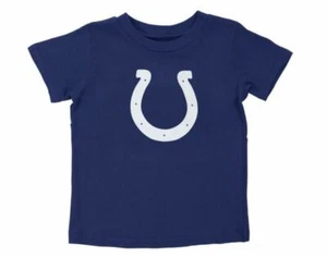 Indianapolis Colts Little Boys Team Logo T-Shirt Royal Blue 4 NWT-AD6 -5 - Picture 1 of 3