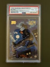 1994 Marvel Masterpieces Blade #12 Gold Foil Signature