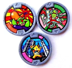 Yo-Kai Medals Coins Watch Series 1 Medallion Rhyth Roughraff Komajiro Toys Gifts - Picture 1 of 3