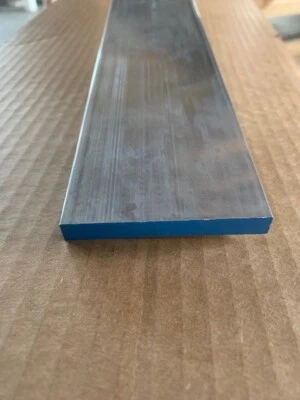 Barra plana de aluminio de 3/8" x 2" x 18" de largo, aluminio 6061 Foto 1 de 2