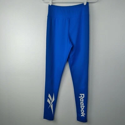 Leggings Reebok Azul W24 L29 Spellout Ropa Deportiva Junior? Entrenamiento atlético Foto 1 de 4