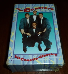 THE COASTERS 2x CASSETTE TAPE SET 50 COASTIN' CLASSICS RHINO ATLANTIC ATCO 1993 - Picture 1 of 5