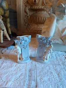 Anciens Personnages en biscuit sujet enfant vintage collection Déco bouquetiere - Photo 1/8