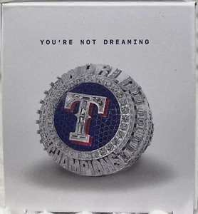 New Official Texas Rangers World Series Ring Marcus Semien #2 "Went and Took It" - Picture 1 of 15