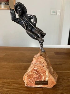 sterling silver clad Dancing Rabbi by Isaac Jeheskel 1920s Israel - Picture 1 of 8