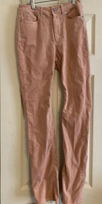 La Vie Rebecca Taylor Pink Suede Like Pants Size 25 - Image 1 of 3