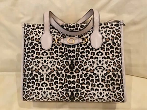 Guess Izzy Satchel in Leopard - Picture 1 of 8