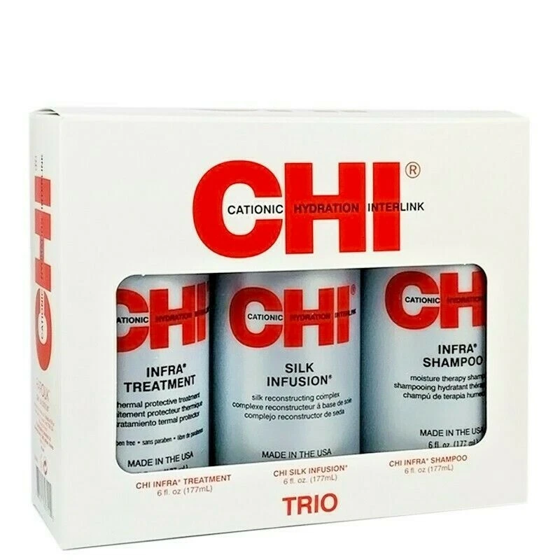 CHI Farouk INFRA TRIO KIT je 177 ml.: Silk Infusion + Shampoo +Treatment - Bild 1 von 1