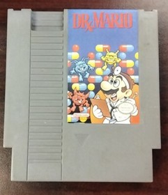 Dr. Mario With Protective Sleeve (Nintendo NES, 1990)