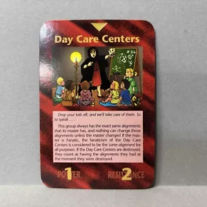 Tarjeta de guarderías INWO Illuminati Nuevo Orden Mundial Asesinos Juego - Imagen 1 de 2
