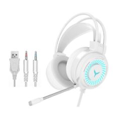 Gaming Headsets Surround Sound Stereo Headphones Wired Earphones Colourful Light