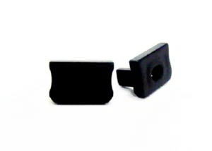K0 tappo extra terminale senza/senza foro per luce di estrusione canale profilo alluminio LED - Foto 1 di 5