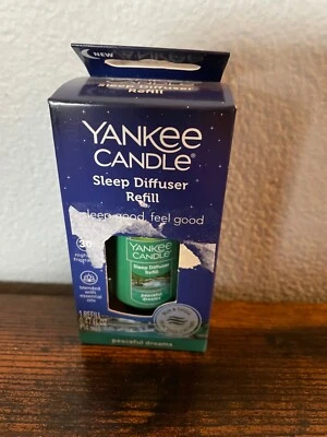 Aceite difusor Yankee Candle 1646932, recarga para dormir | Aceite esencial Peaceful Dreams Foto 1 de 2